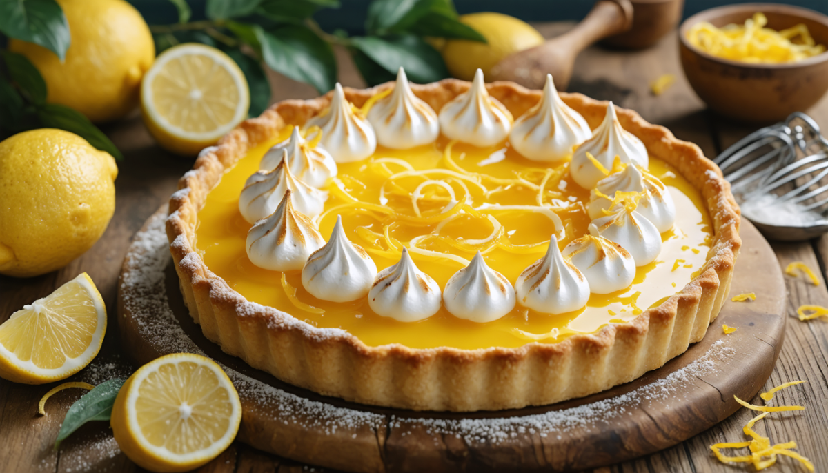 découvrez la recette incontournable de la tarte au citron selon cyril lignac et apprenez à réaliser ce dessert emblématique du chef directement dans votre cuisine.