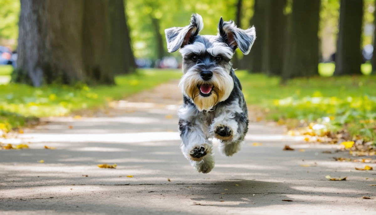 découvrez le schnauzer nain, un chien au caractère affirmé, élégant et robuste, idéal pour les familles à la recherche d'un compagnon loyal et dynamique.