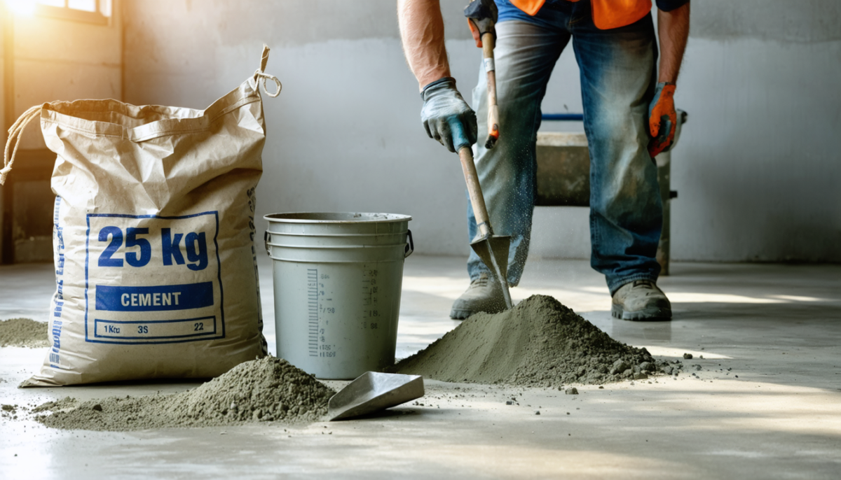 apprenez à doser correctement le béton avec un sac de ciment de 25 kg grâce à notre guide pratique étape par étape, pour des travaux solides et réussis.