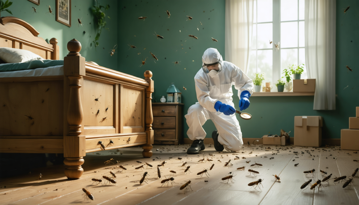 découvrez comment identifier rapidement les signes d'une infestation d'insectes et agir efficacement grâce à l'intervention d'un expert.