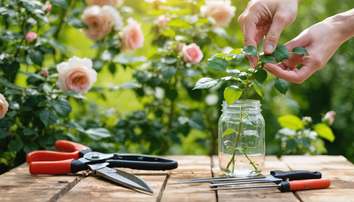 apprenez à bouturer un rosier facilement grâce à notre guide complet. découvrez les étapes simples pour réussir vos nouvelles pousses et embellir votre jardin.