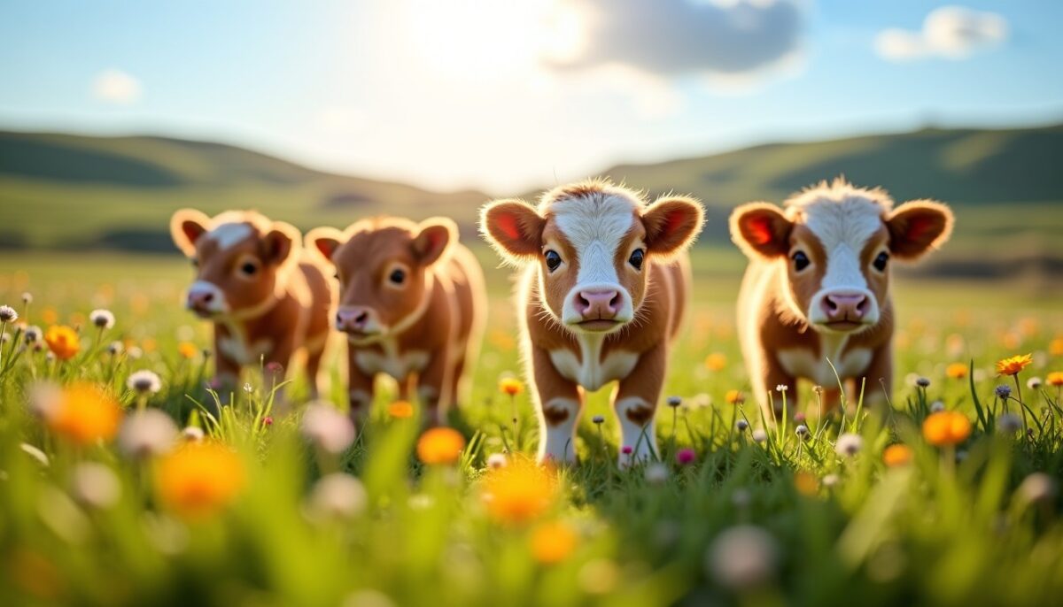 Vaches naines et miniatures : découvrez tout sur ces adorables petits bovins