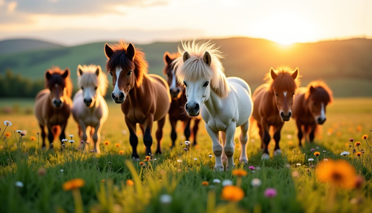 Poneys nains et miniatures : Découvrez tout sur ces petits chevaux fascinants
